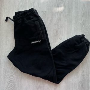 ALD Script Embroidered Uniform Sweatpants